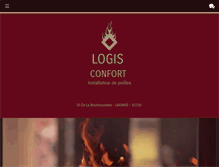 Tablet Screenshot of logis-confort.com